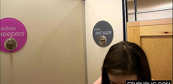  Public Dressing Room orgasm